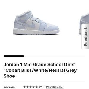 Nike Kids Sneakers - Cobalt Bliss, White, Neutral Grey